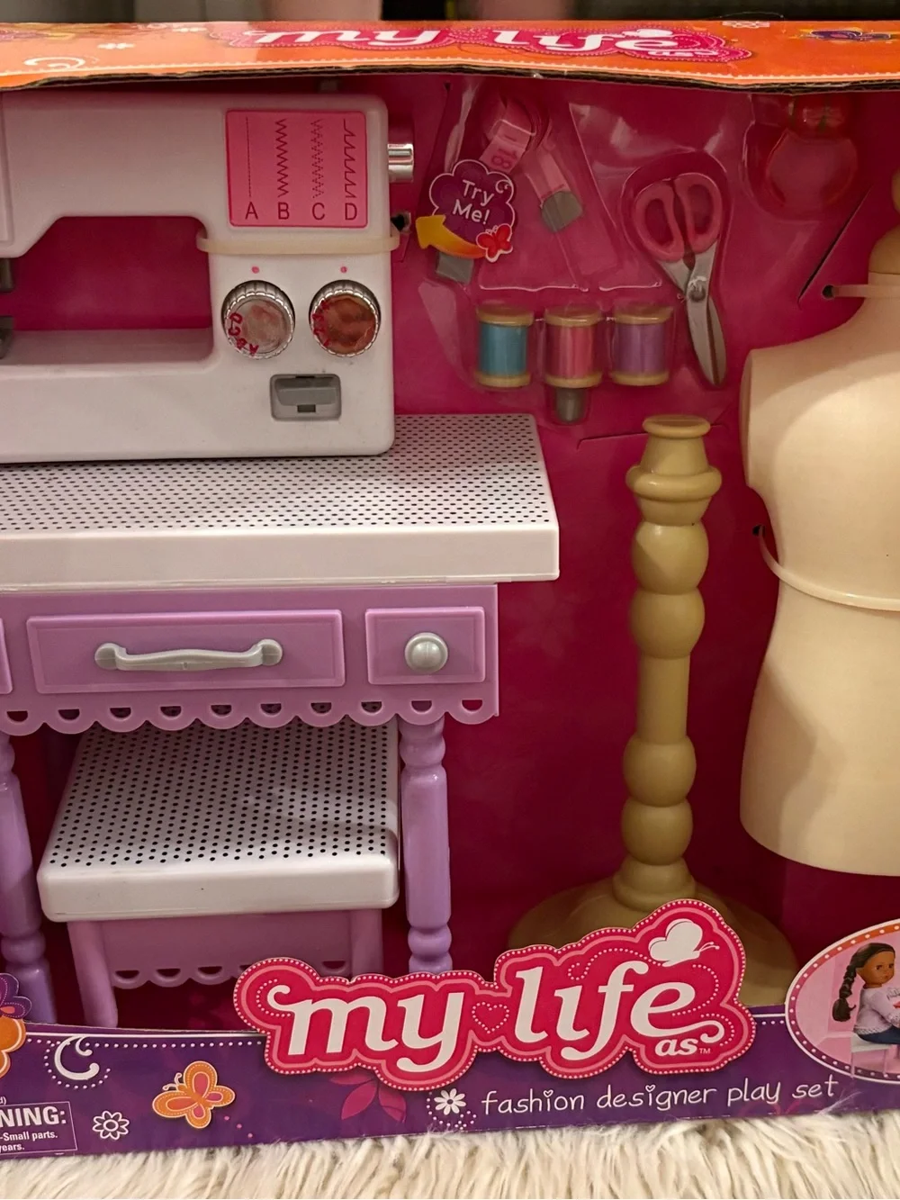 My Life 11 pc Fashion Designer Play Set 18” American Girl Dolls Sewing Machine